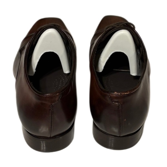Mercanti Fiorentini Dark Brown Leather Oxfords main image 7